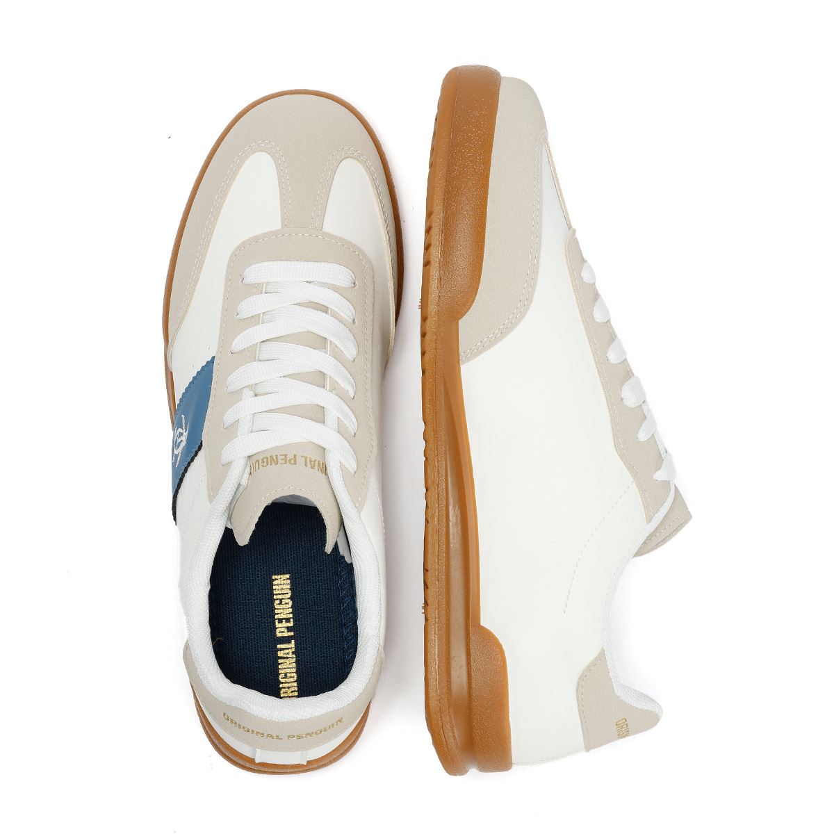 Penguin Giovanni Herren Weiße Sneaker