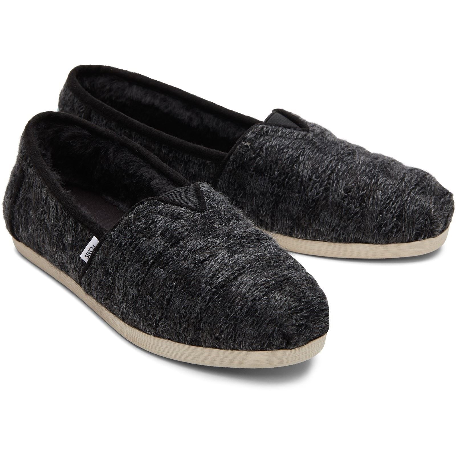 TOMS Alpargata Cloudbound Polyester Damen Schwarz Hausschuhe