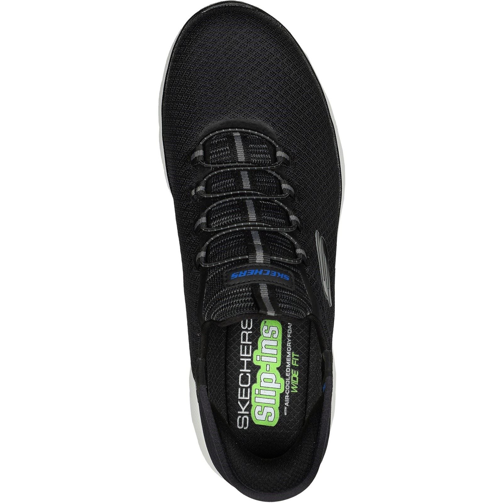 Skechers Summits - High Range Herrenschuhe aus Polyester in Schwarz