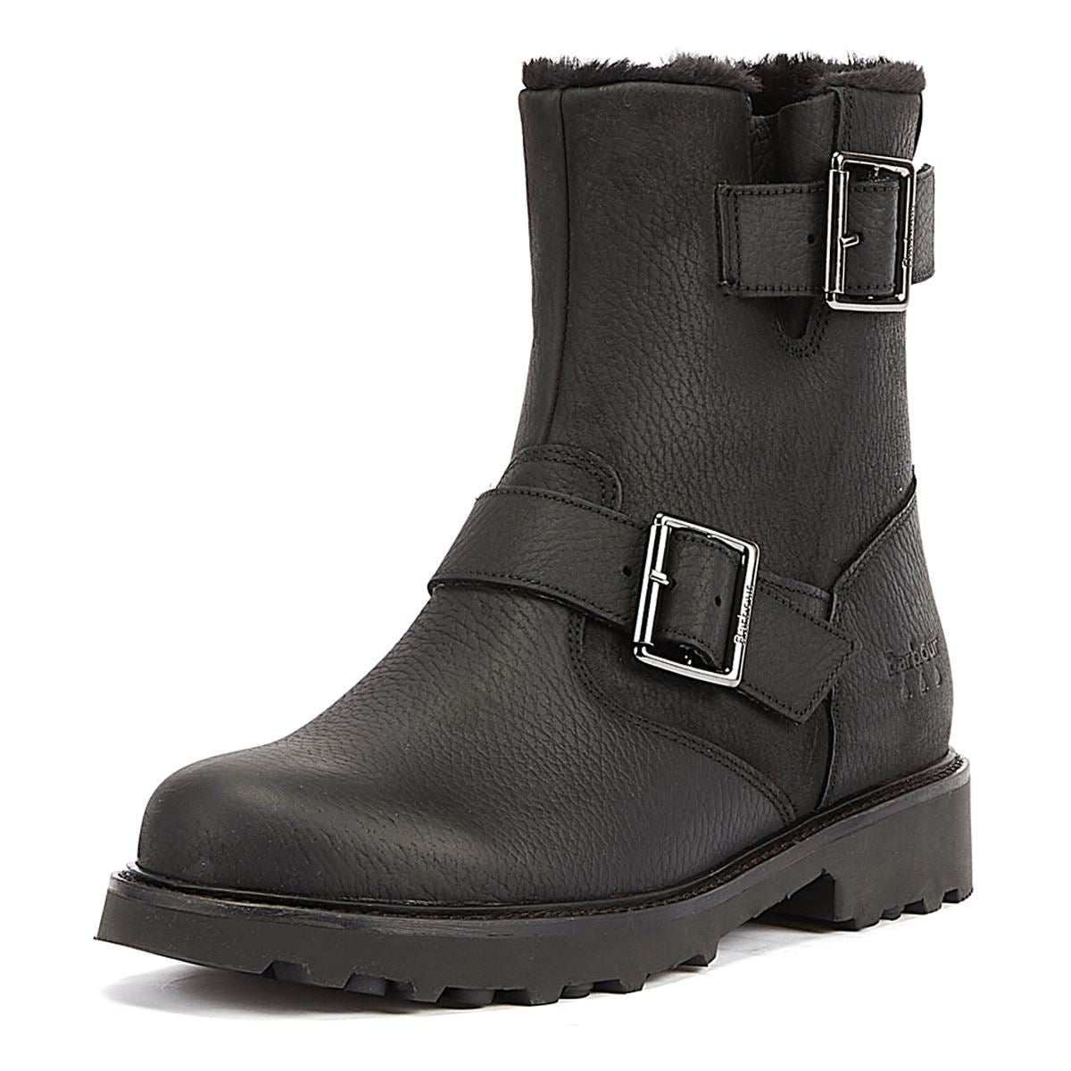Barbour Derwent Damen-Schwarzstiefel
