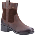Hush Puppies Saskia Damenstiefel Aus Braunem Wildleder