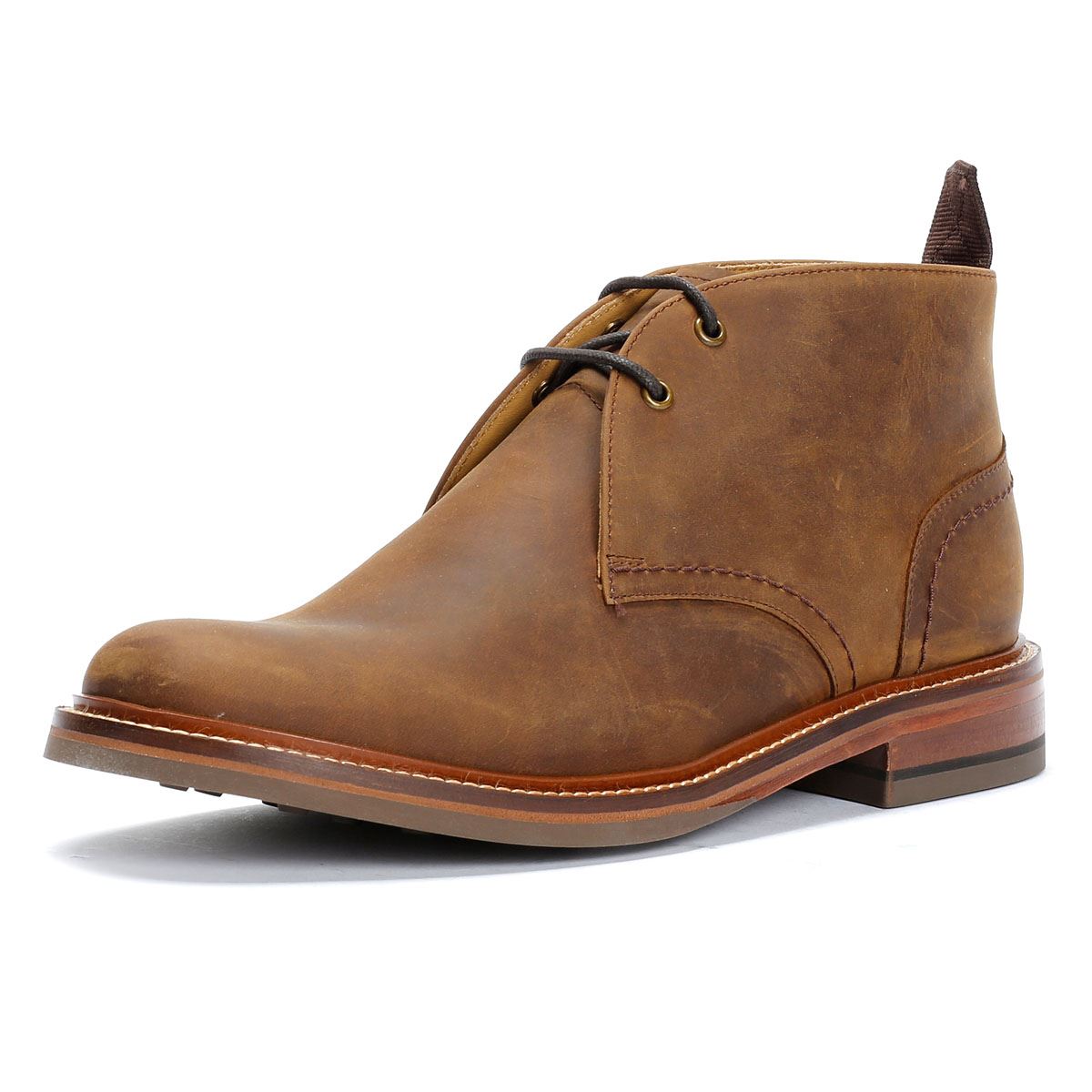 Chapman & Moore Country Chukka Leder Herren Braune Stiefel