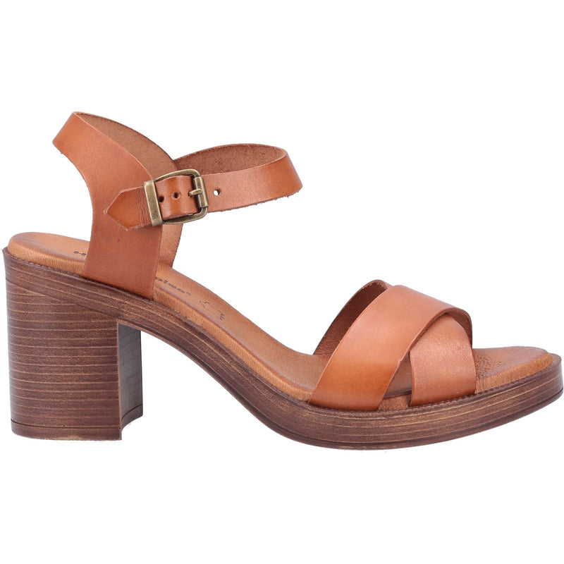 Hush Puppies Georgia Damen Sandalen Aus Leder In Tan