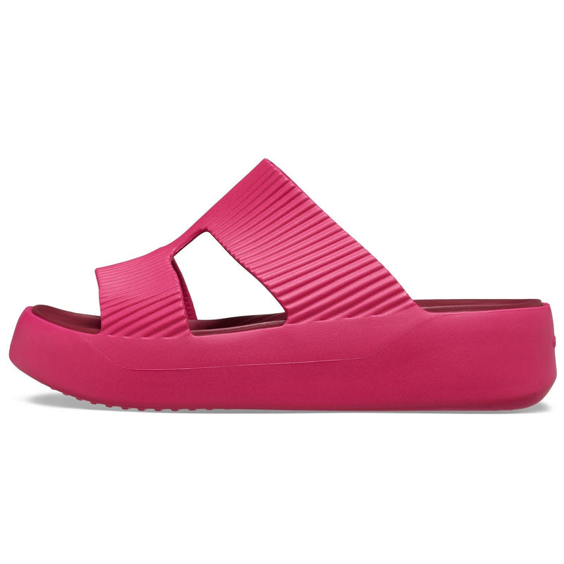 Crocs Getaway Platform Thermoplastische Damen Sandalen In Drachenfruchtfarbe