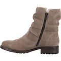 Hush Puppies Piper Leder Damen Taupe Stiefel