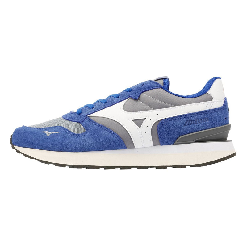 Mizuno RB87 Blaue Wildleder-Sneakers