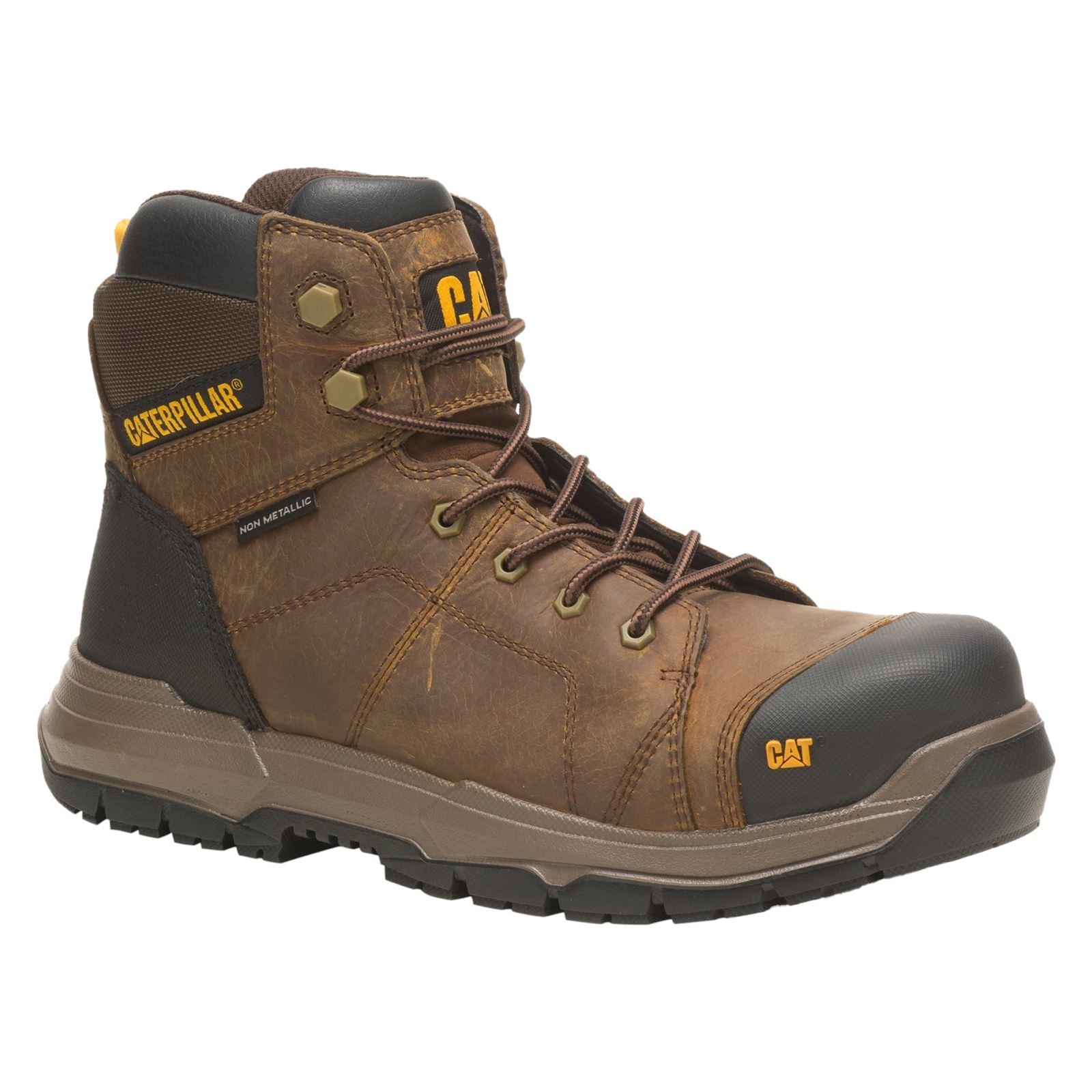 Caterpillar Crossrail 2.0 Leder Pyramid Sicherheitsschuhe
