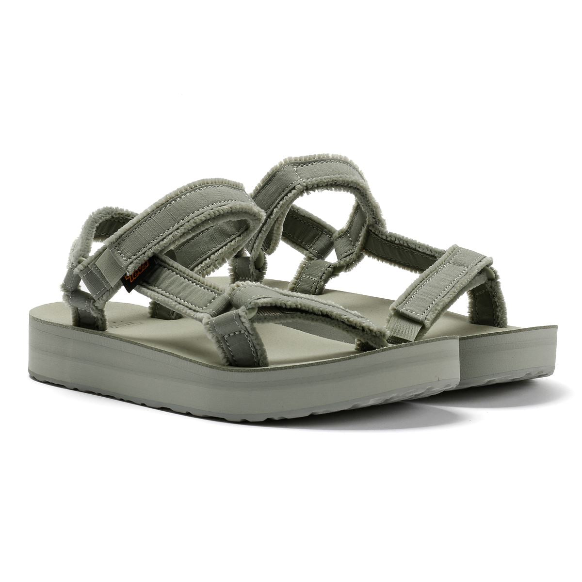 Teva Midform Universal Canvas Damen Grüne Sandalen