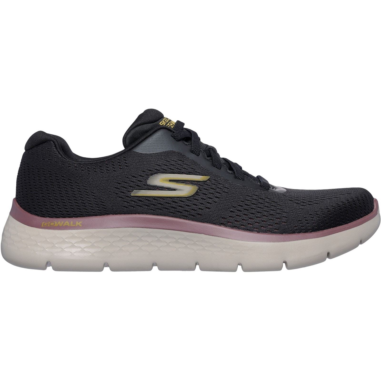 Skechers GO WALK Flex Herren Sneaker Aus Textil In Schwarz/Mehrfarbig