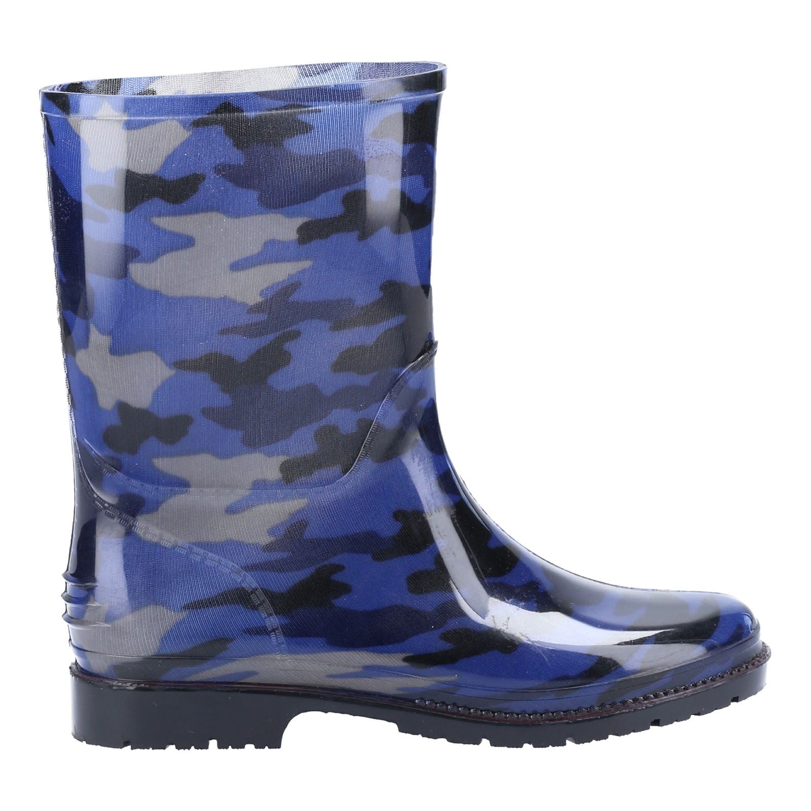 Cotswold PVC Jnr Gummistiefel Für Mädchen Aus Pvc In Marine-Tarnfarbe