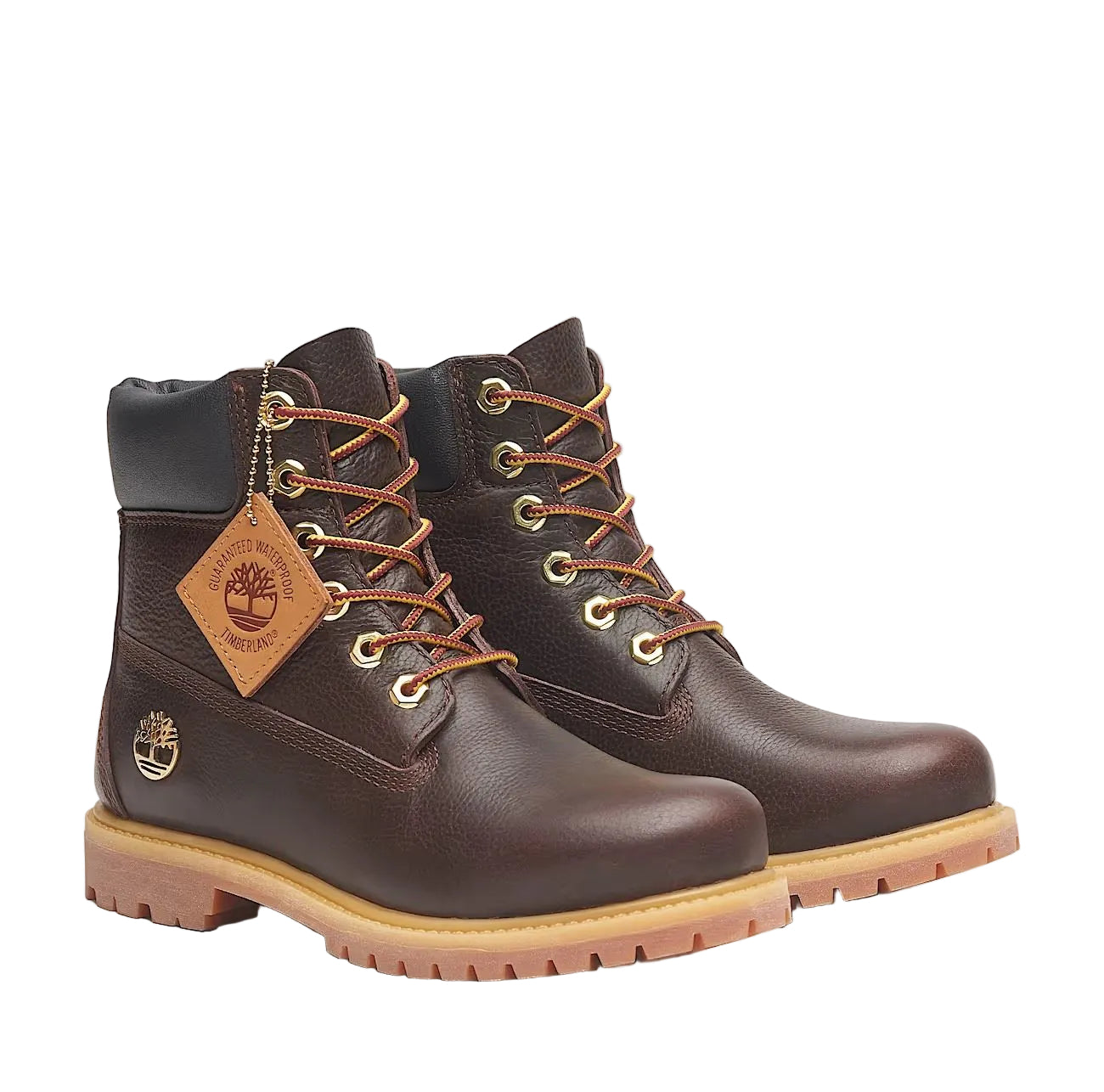 Timberland Premium Espresso 6 Inch Damenstiefel Aus Braunem Leder
