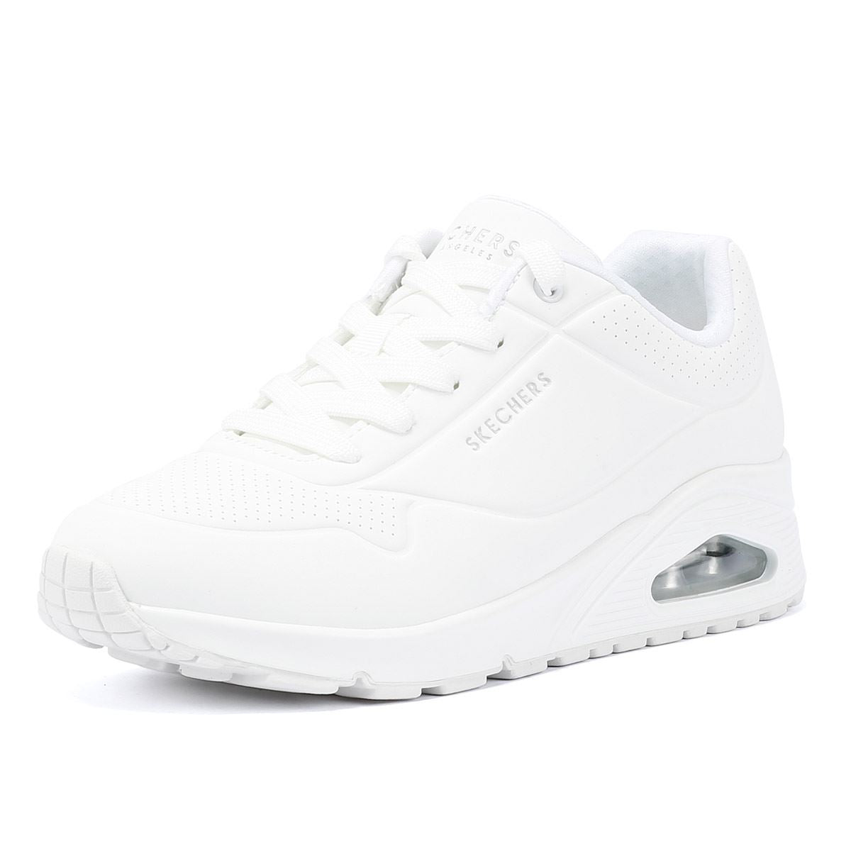 Skechers Uno Weiße Damensneakers