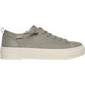 Skechers BOBS Copa Textile Damen Olivgrüne Sneakers
