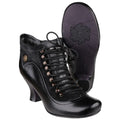 Hush Puppies Vivianna Damenlederstiefel In Schwarz