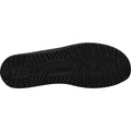HEYDUDE Wally Sox Herren Bootsschuhe Aus Mikro-Wildleder In Total Schwarz