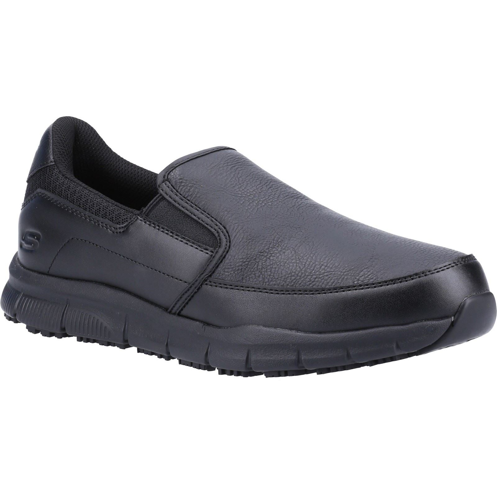Skechers Workwear Nampa Groton Herren Schwarze Sicherheitsschuhe