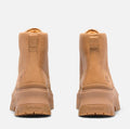 Timberland Roxie Lane Mid Lace Leder Damen Gelbe Stiefel