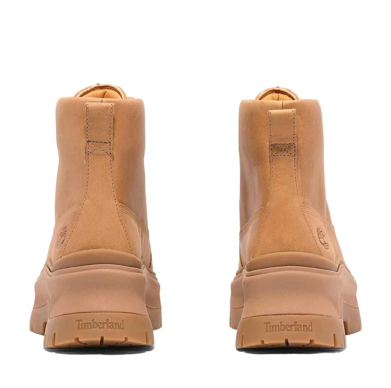 Timberland Roxie Lane Mid Lace Leder Damen Gelbe Stiefel