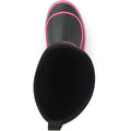 Muck Boots Hale Gummistiefel Schwarz/Rosa