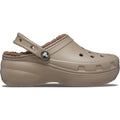Crocs Classic Platform Lined Thermoplastische Damenpilz Clogs