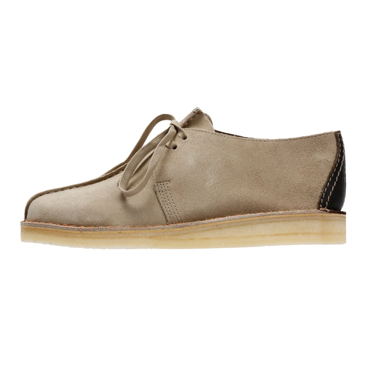 Clarks Originals Desert Trek Wildleder Herren Schnürschuhe In Beige