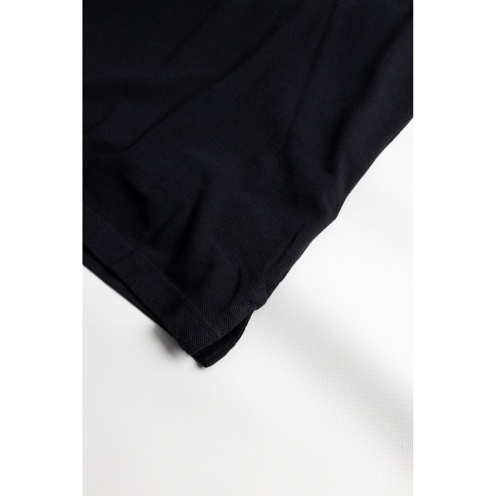 Caterpillar Essentials Baumwolle Herren Schwarzes Polohemd