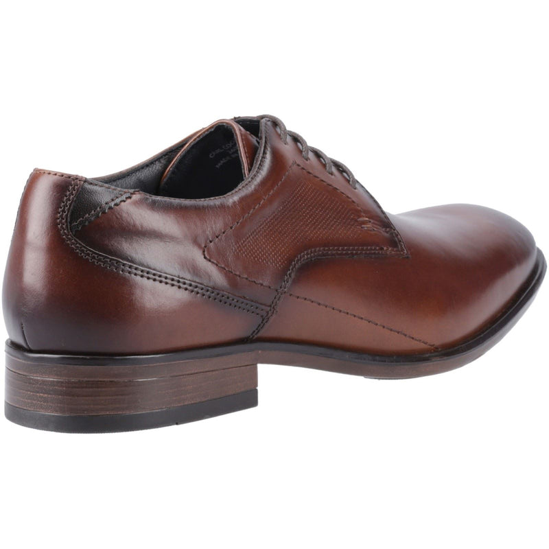 Pod Carl Leder Herren Cognac Schnürschuhe
