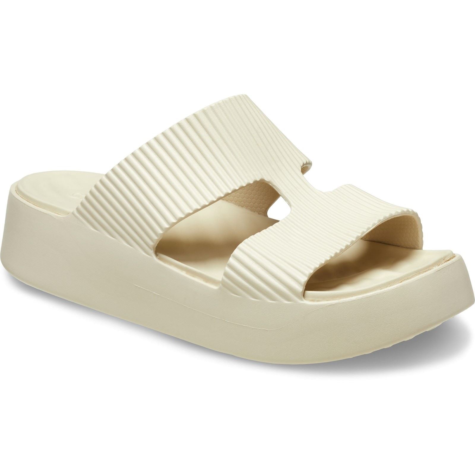 Crocs Getaway Platform Thermoplastische Damensandalen In Sandsteinoptik