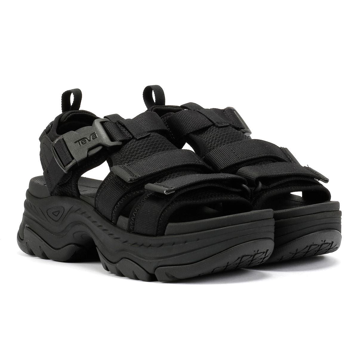 Teva Hurricane Ampsole Gaila Damen Schwarze Farbe Sandalen