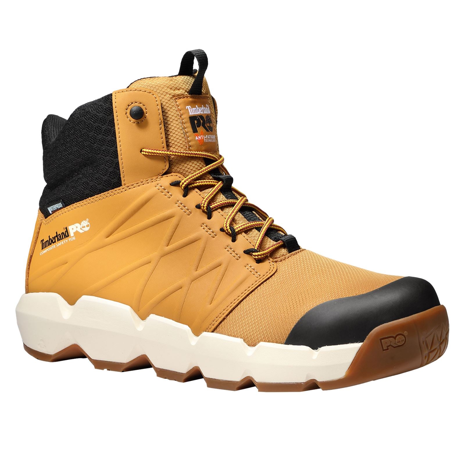 Timberland Pro Morphix 6" Leder Weizen Sicherheitsschuhe