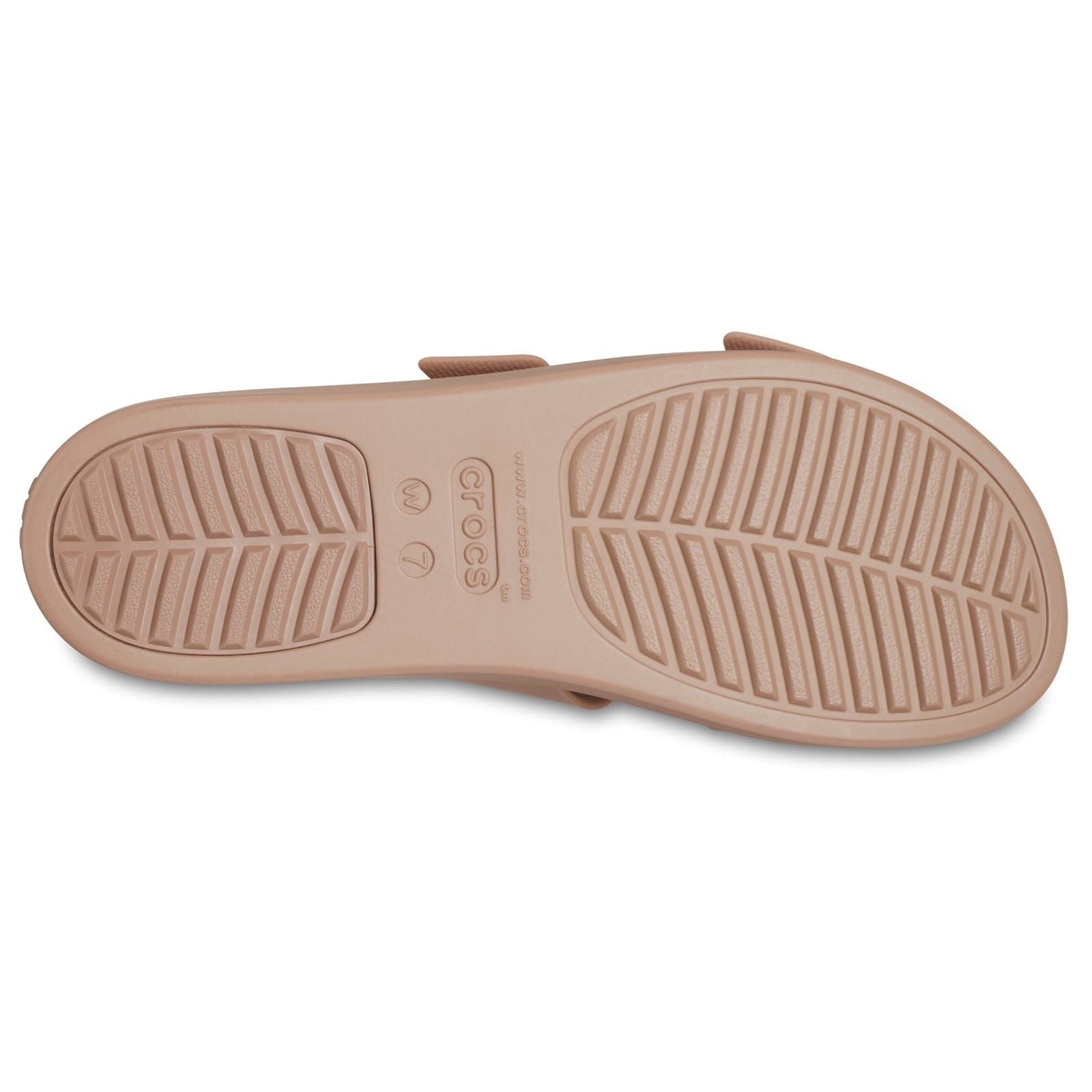 Crocs Brooklyn Damen Sandalen Aus Thermoplastischem Material In Latte Farbe