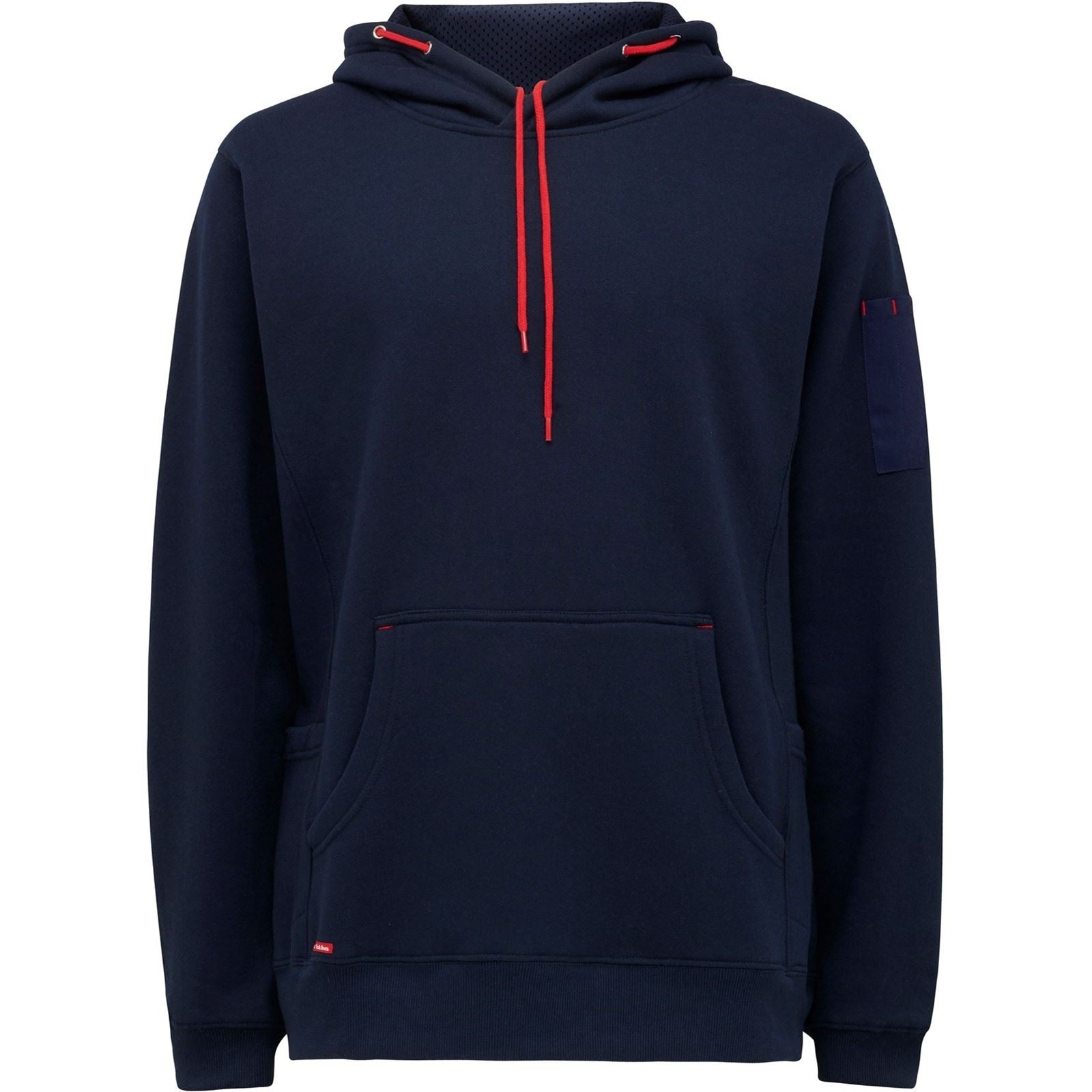 Hard Yakka Brushed Fleece Polyester Herren Blau Kapuzenpullover