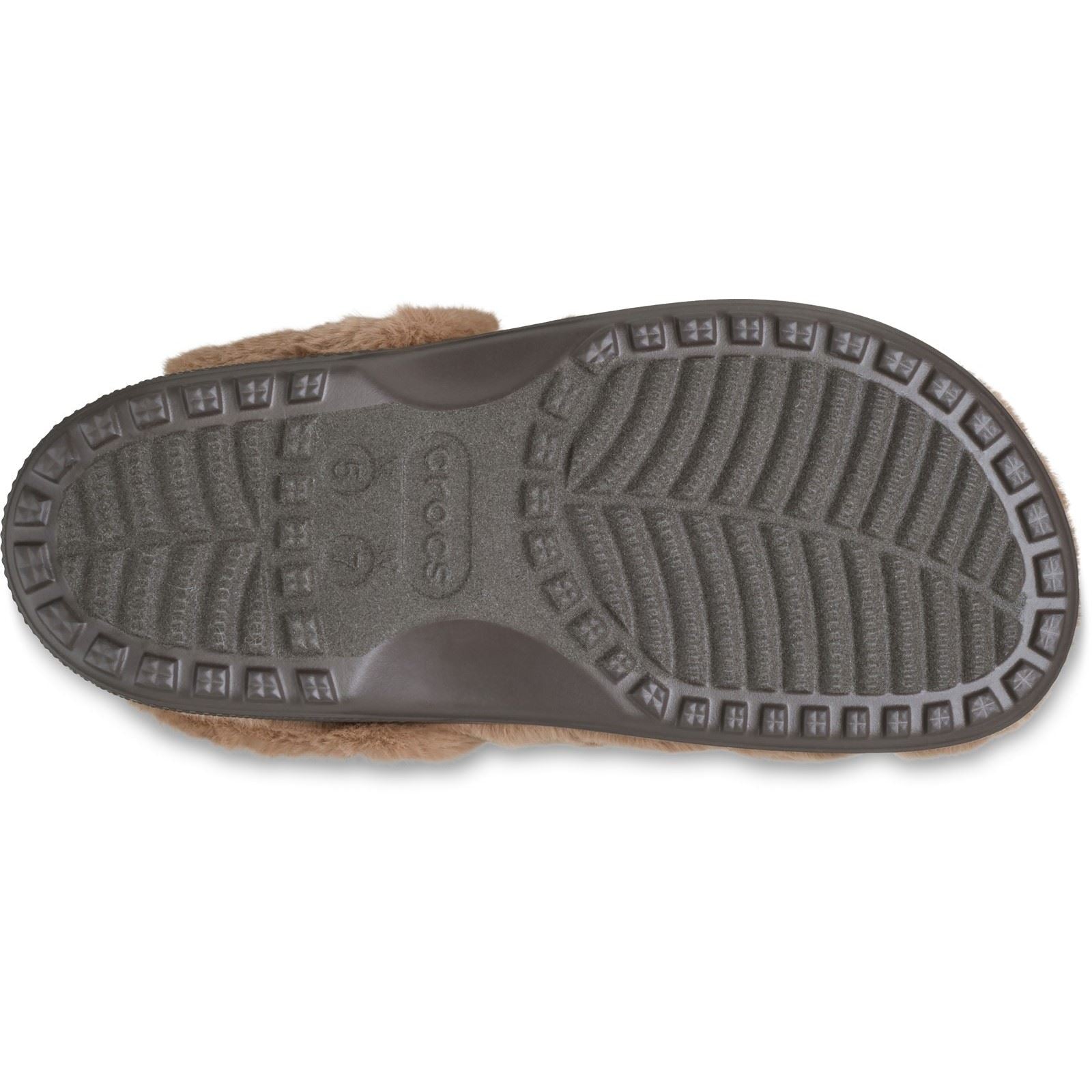 Crocs Classic Unfurgettable Polyester Damen Milchschokoladen Clogs