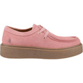 Hush Puppies Bridie Suede Damen Pink Mokassins Aus Leder