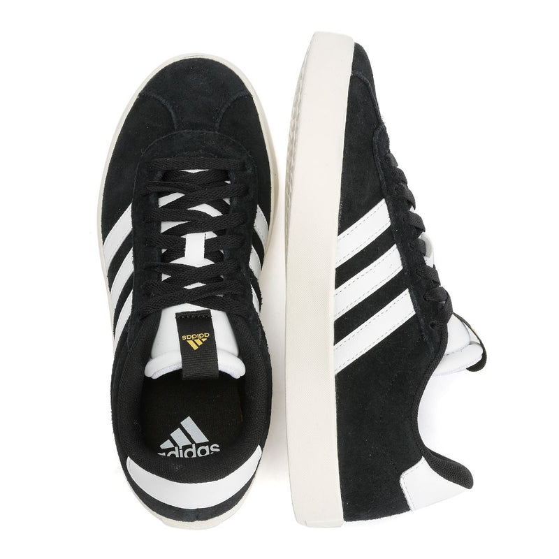 Adidas VL Court 3.0 Leder Damen Schwarze Sneaker
