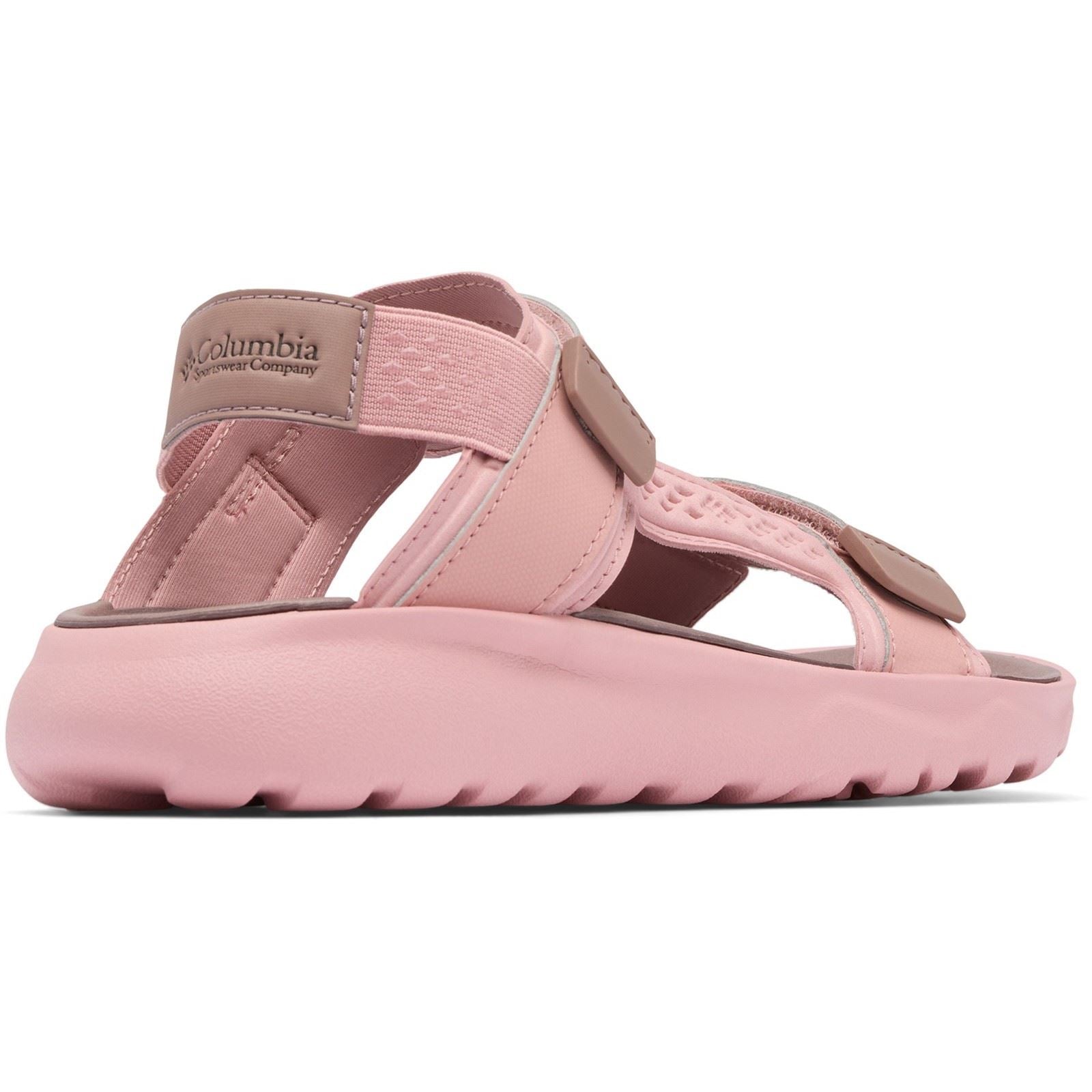 Columbia Peakfreak Roam Sandal Polyester Damen Radiergummi Rosa/Mocha Sandalen