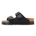 Birkenstock Arizona Flex Platform Damen-Sandalen In Schwarz