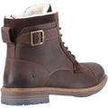 Hush Puppies Jordan Herren Leder Stiefeletten in Braun