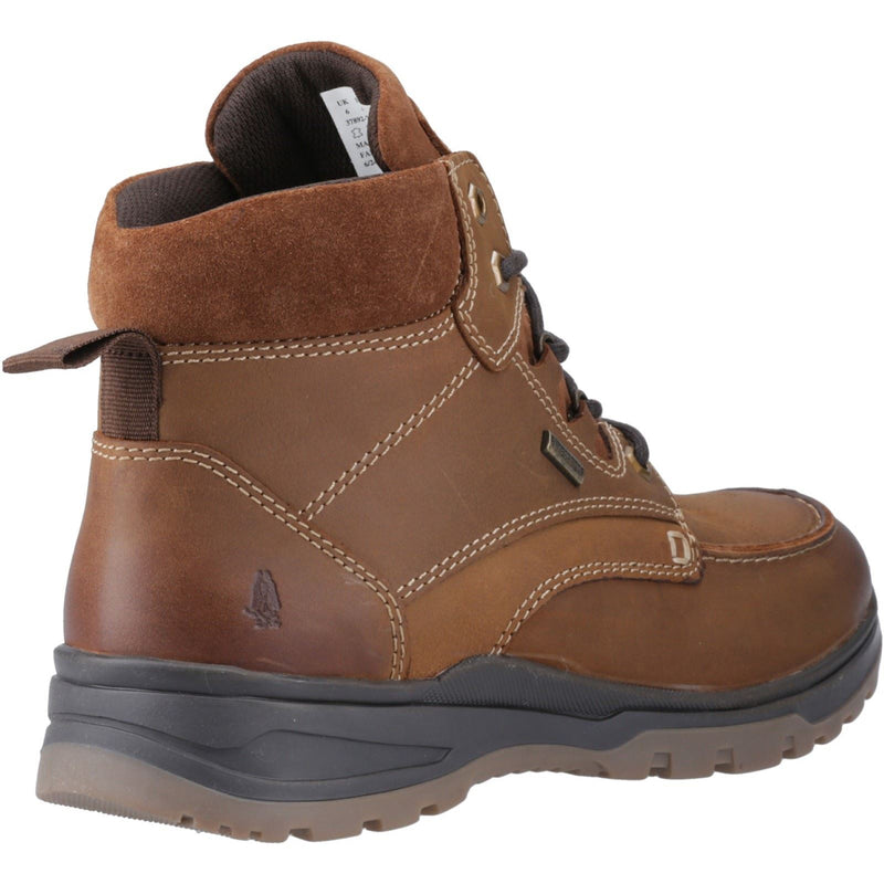 Hush Puppies Palmer Leder Herren Stiefel In Tan
