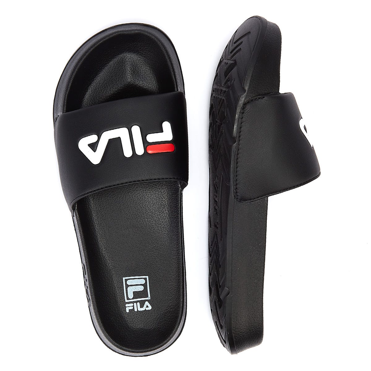Fila Bb Schwarze Slides