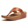 FitFlop Lulu Leder Damen Tan Sandalen