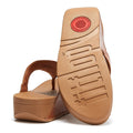 FitFlop Lulu Leder Damen Tan Sandalen