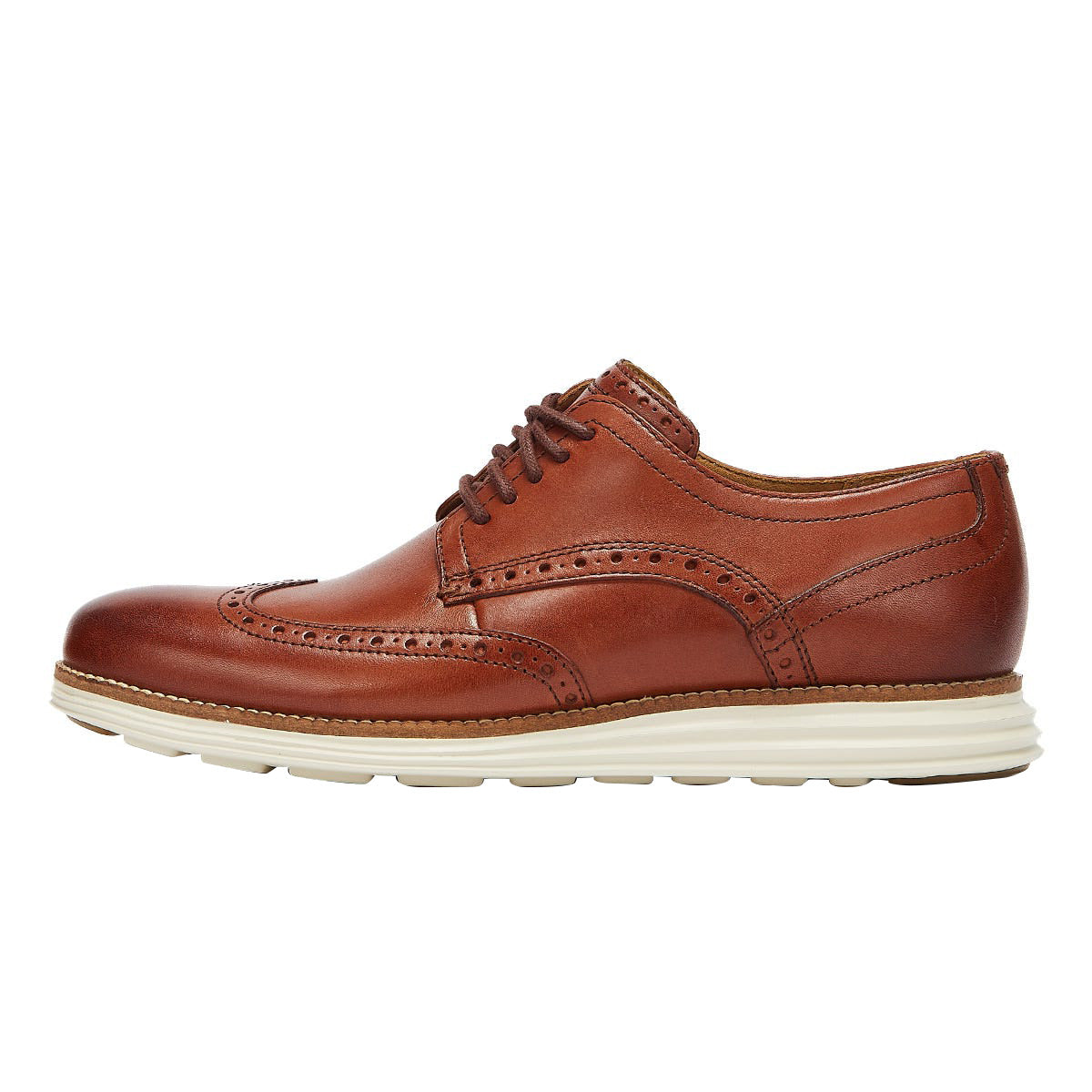 Cole Haan ØriginalGrand Shortwing Oxford Herren Braun / Weiß Brogues