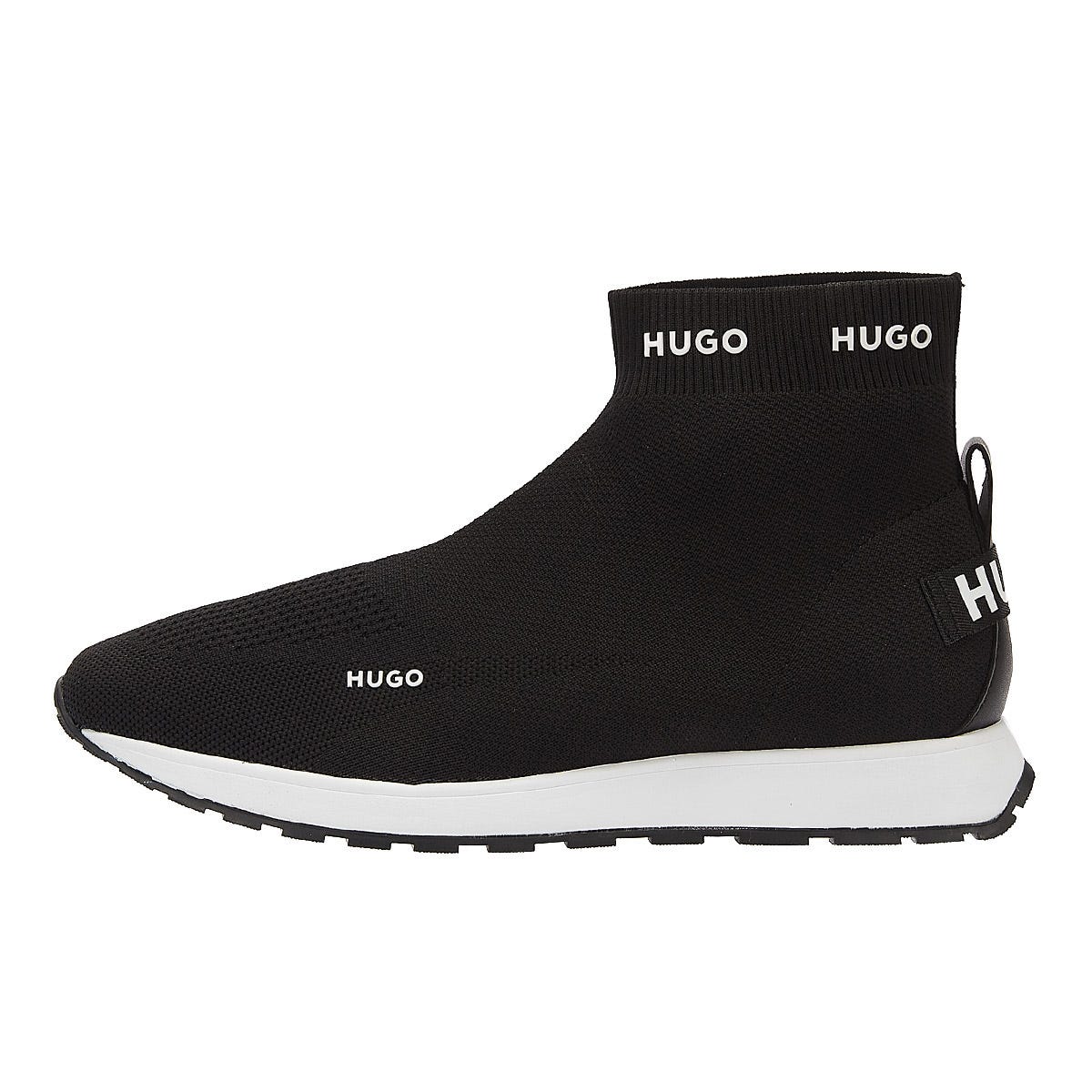 Hugo Icelin Hi Top Womens Black Trainers