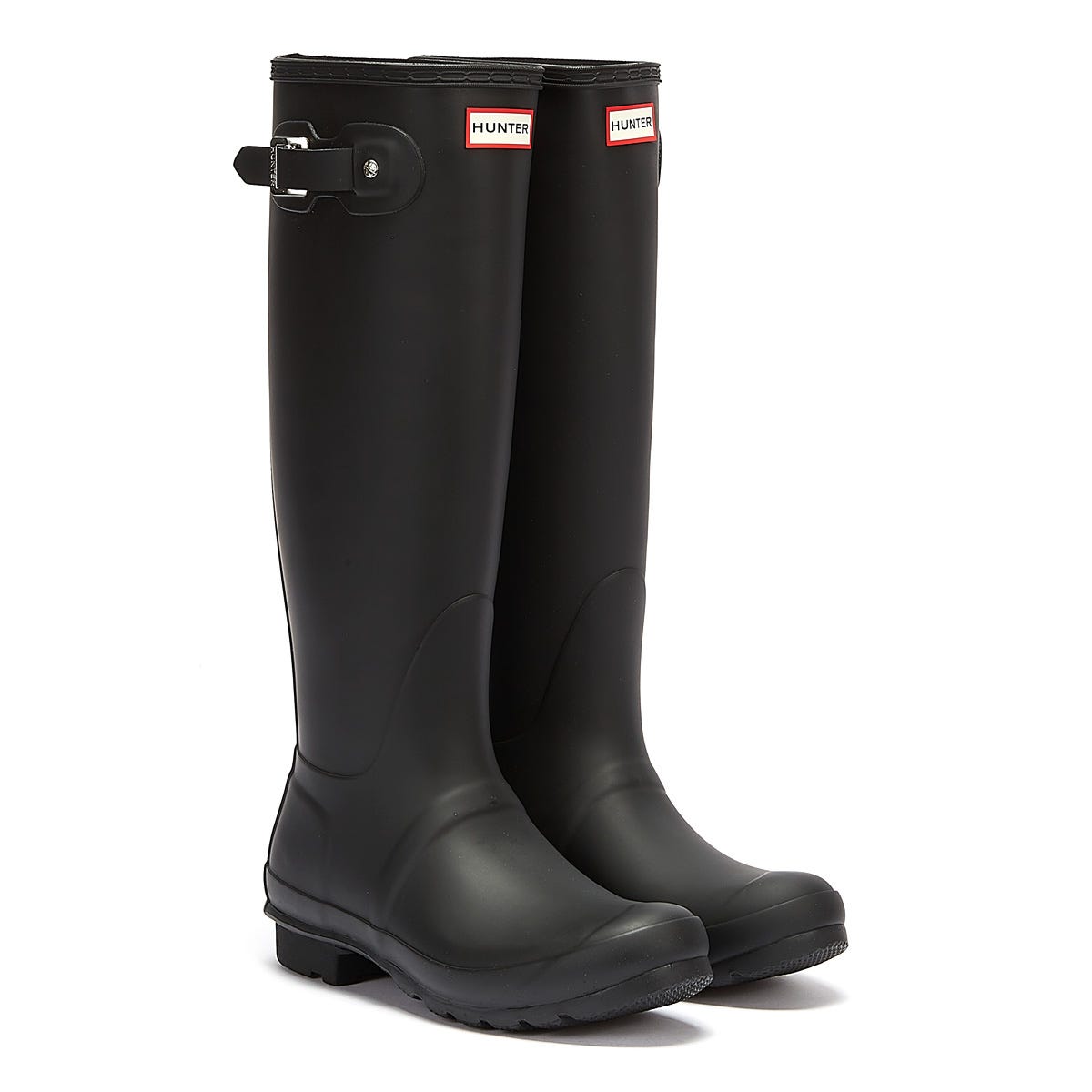 Hunter Original Tall Damen-Gummistiefel Schwarz
