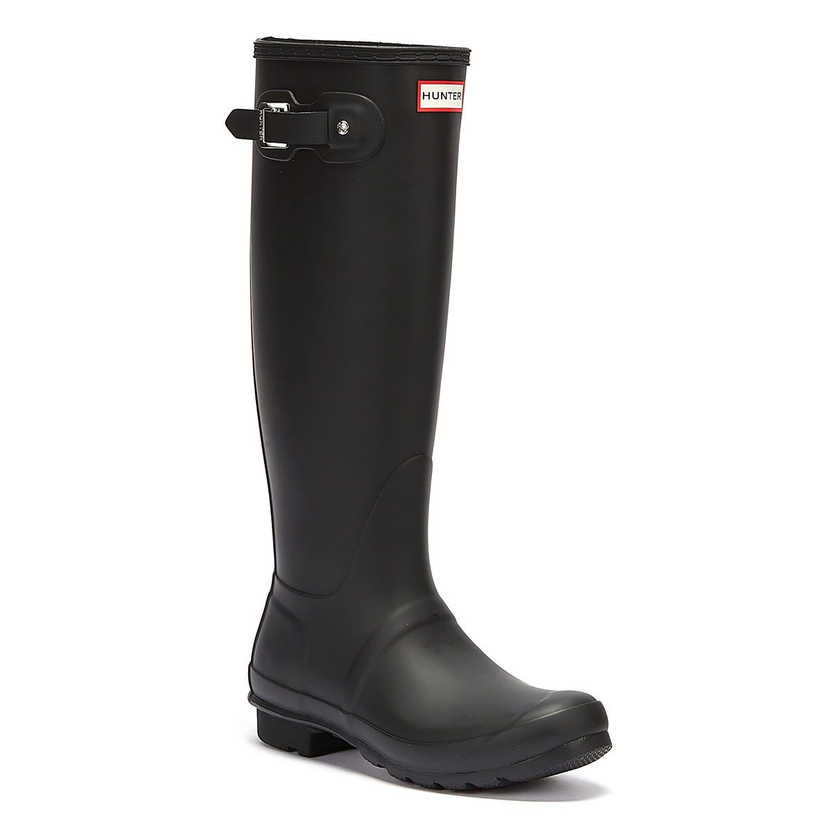 Hunter Original Tall Damen-Gummistiefel Schwarz