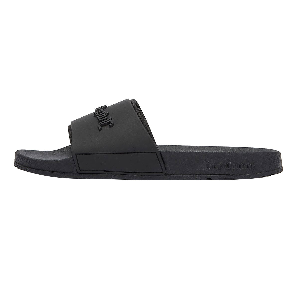 Juicy Couture Breanna Geprägte Womens Black Slides