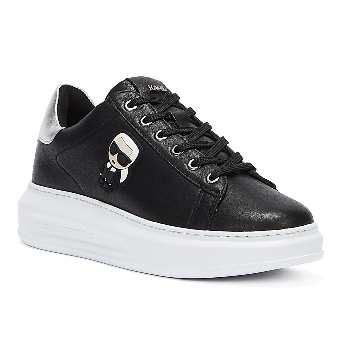 Karl Lagerfeld Kapri Karl Ikonic Womens Schwarz Turnschuhe