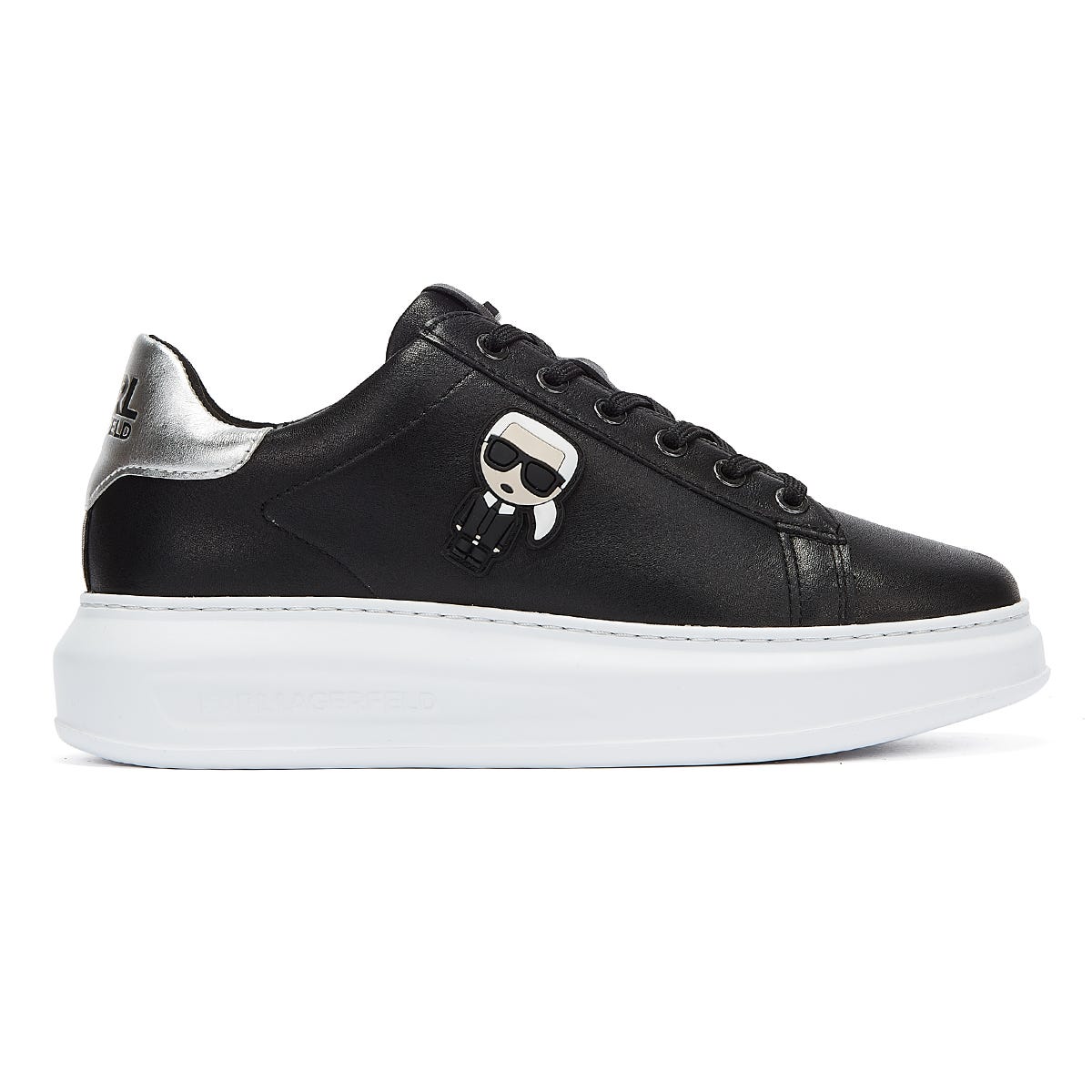 Karl Lagerfeld Kapri Karl Ikonic Womens Schwarz Turnschuhe
