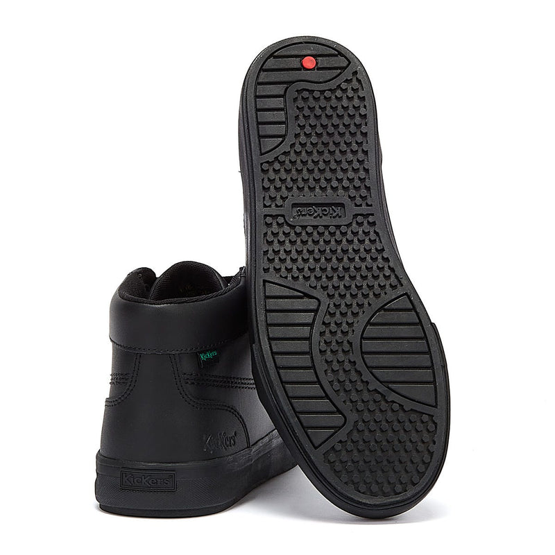 Kickers Tovni Hi Leder Herren Schwarz Schuhe